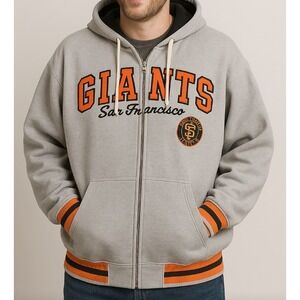 G-III San Francisco Giants Full Zip Hoodie XL Men's Retro Varsity MLB Sweatshirt